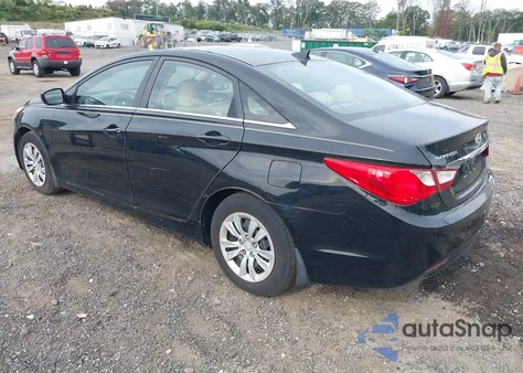 2013 Hyundai Sonata Gls из США, поврежденный, VIN 5NPEB4AC7DH549509